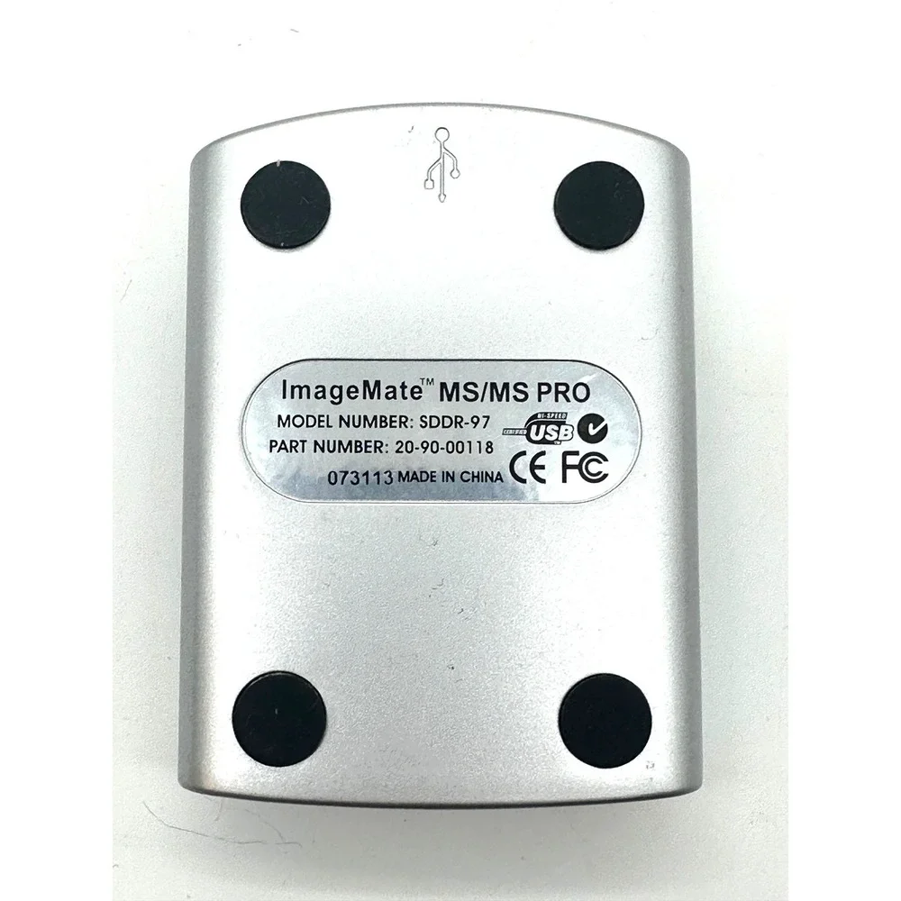 SanDisk ImageMate MS/MS PRO SDDR-97 External Memory Card Reader Silver USB 2.0